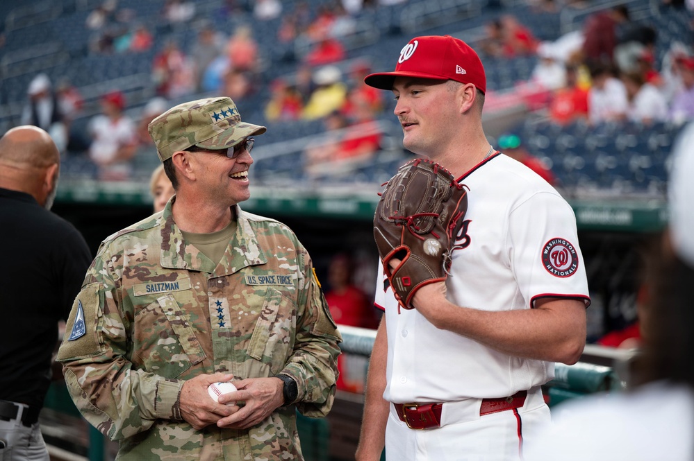 U.S. Space Force Day at Nationals Park