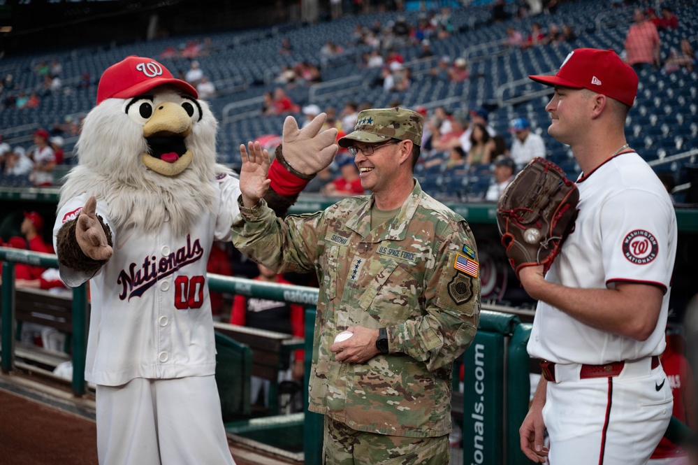 U.S. Space Force Day at Nationals Park