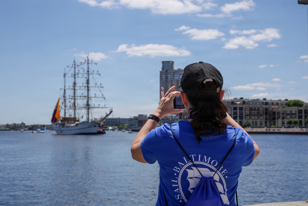 BAE Guayas Participates in Sail 250 MD