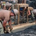 Airfield Construction Company 2 pours concrete foundation