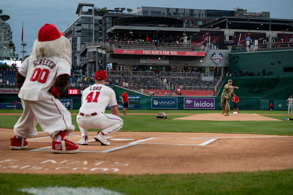 U.S. Space Force Day at Nationals Park