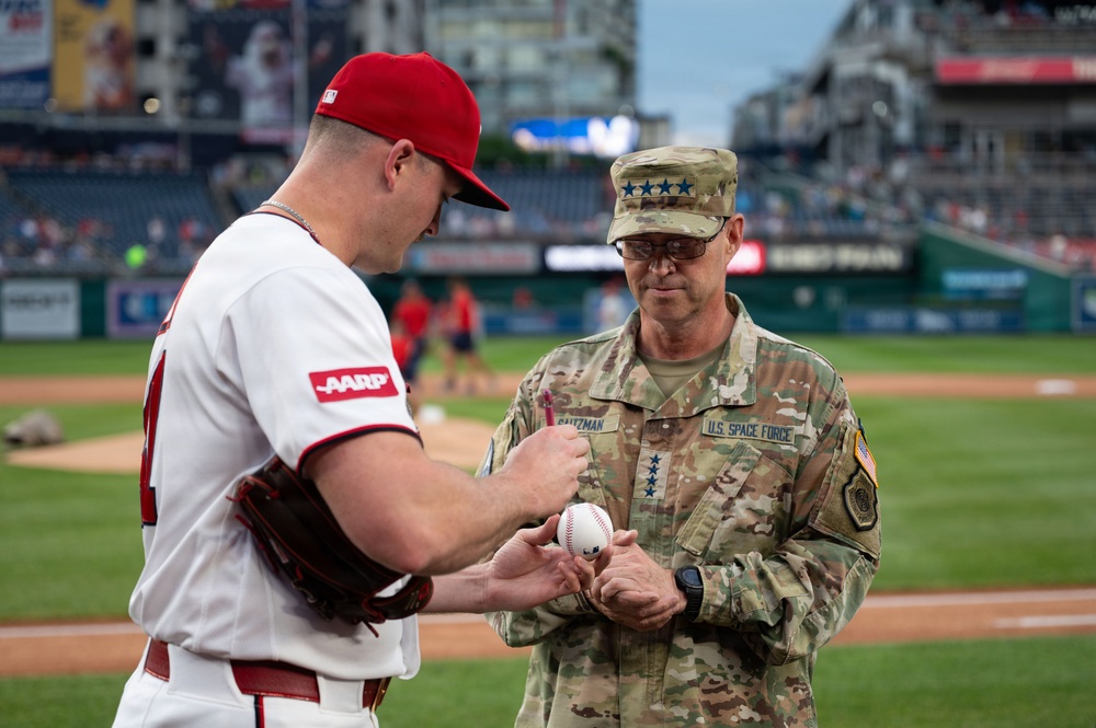 U.S. Space Force Day at Nationals Park