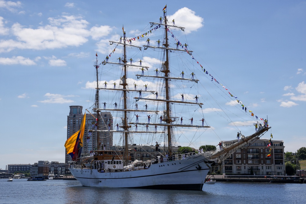 BAE Guayas Participates in Sail 250 MD