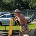Airfield Construction Company 2 pours concrete foundation