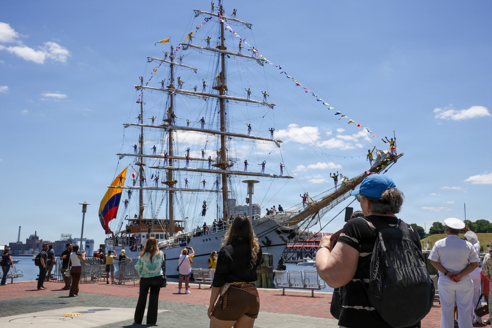 BAE Guayas Participates in Sail 250 MD