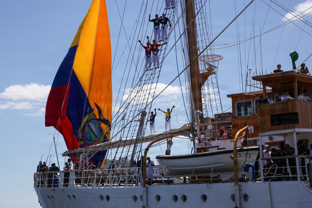 BAE Guayas Participates in Sail 250 MD