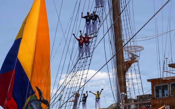 BAE Guayas Participates in Sail 250 MD