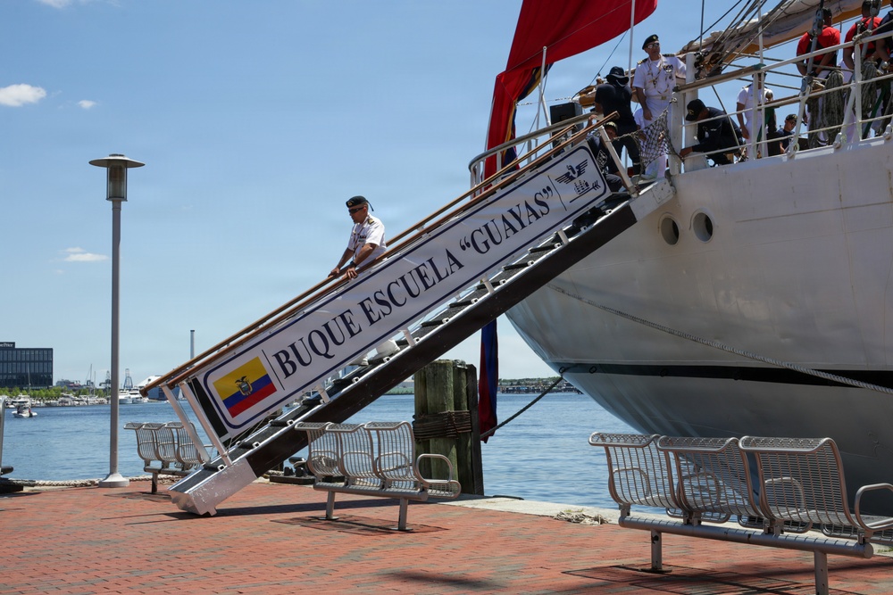 BAE Guayas Participates in Sail 250 MD
