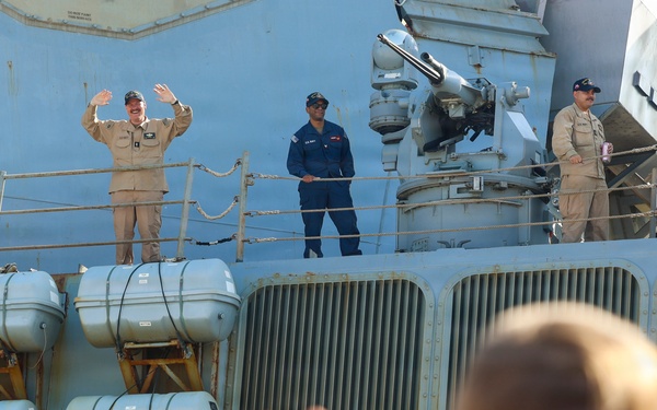 USS Oscar Austin (DDG 79) Returns to homeport in Rota