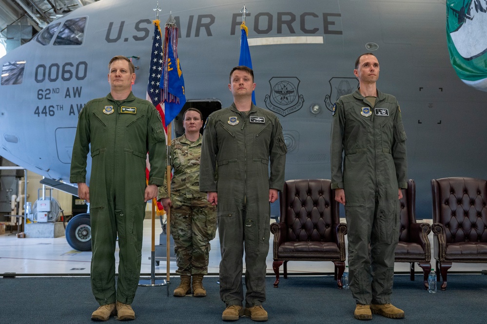 8th Airlift Squadron change of command