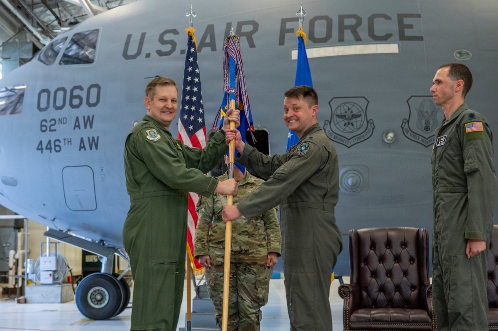 8th Airlift Squadron change of command