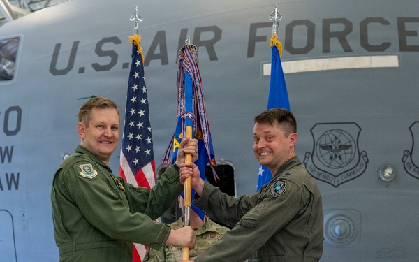 8th Airlift Squadron change of command