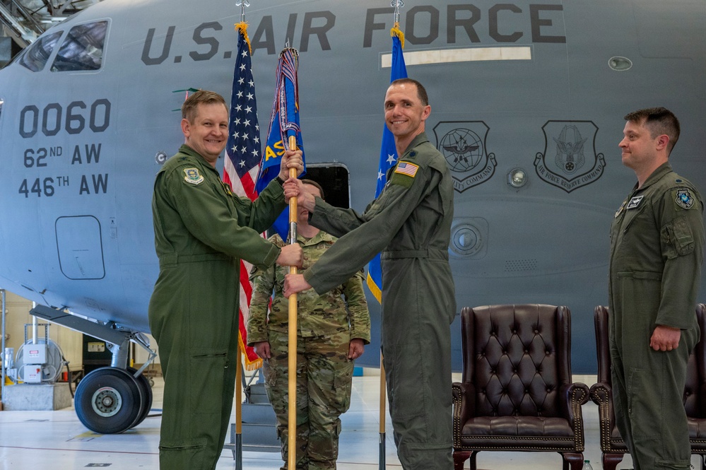 8th Airlift Squadron change of command
