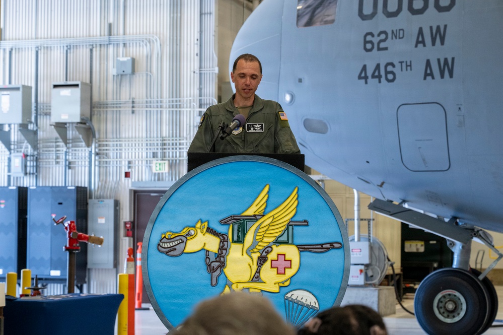 8th Airlift Squadron change of command