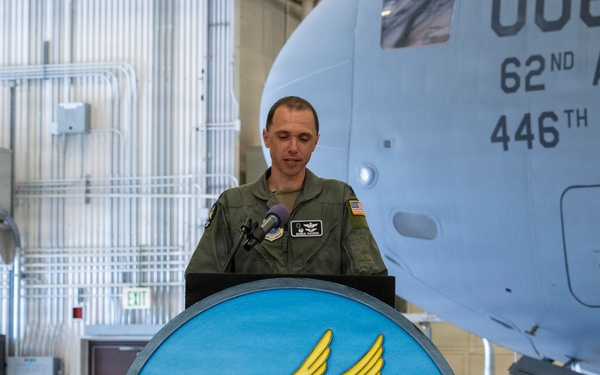 8th Airlift Squadron change of command