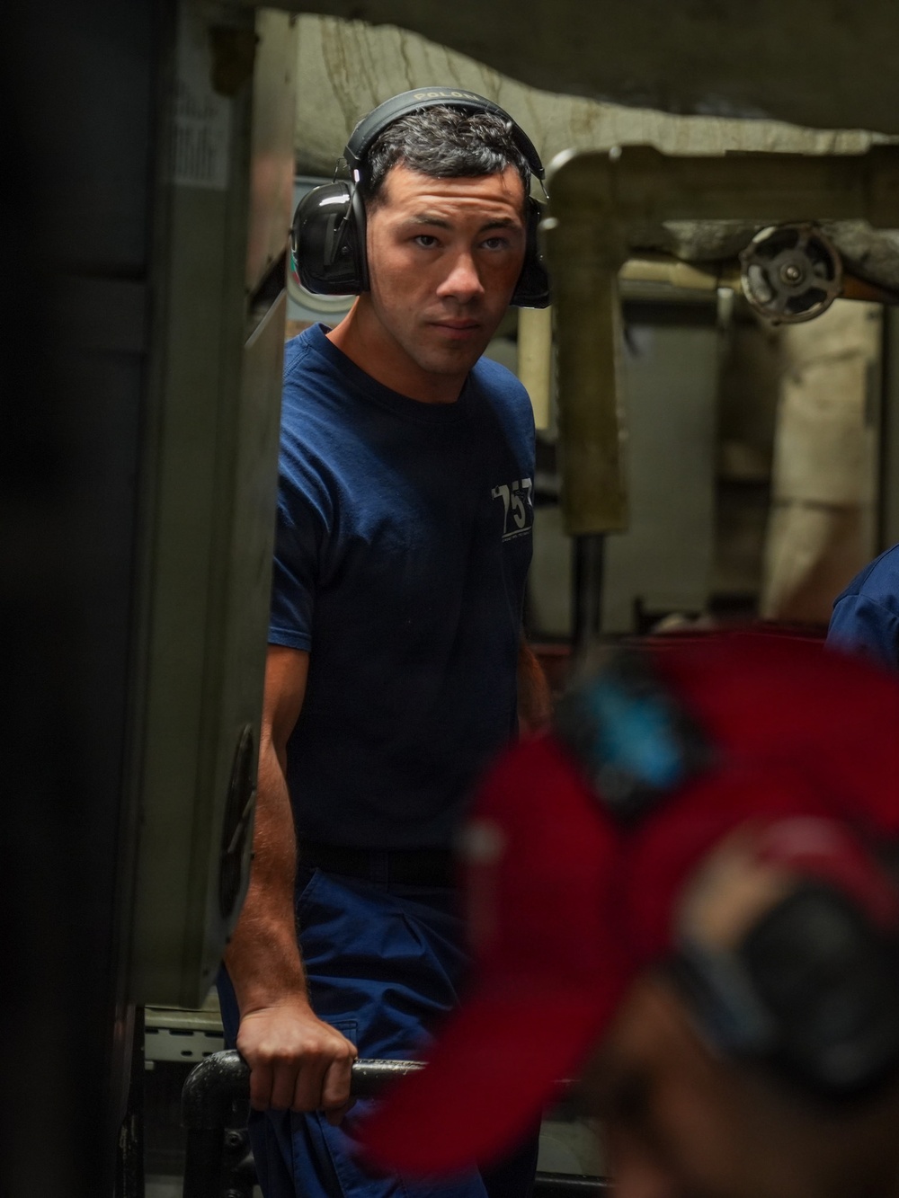 USCGC Midgett Crew Conducts Engineering Casualty Drills