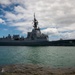 Royal Australian Navy Hobart-class destroyer HMAS Sydney (DDG 42) arrives in Pearl Harbor for RIMPAC 2026