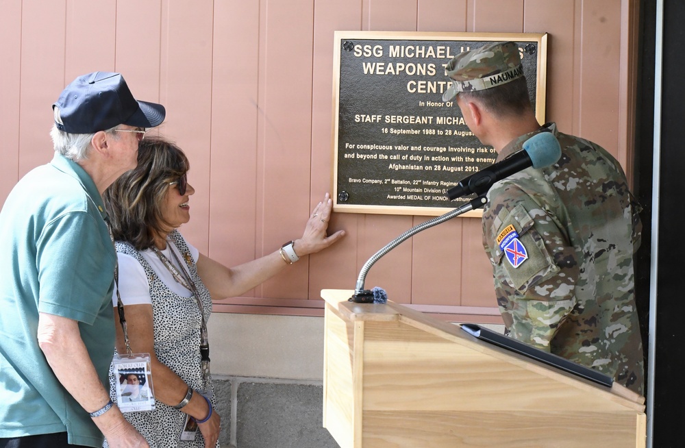 Fort Drum community honors Medal of Honor recipient at rededication ceremony