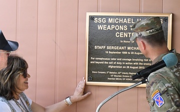 Fort Drum community honors Medal of Honor recipient at rededication ceremony
