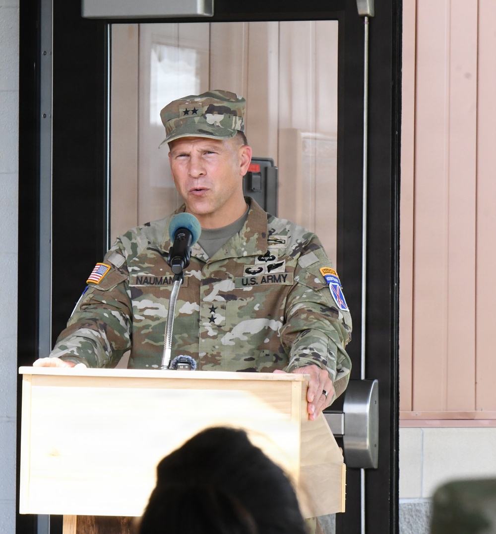 Fort Drum community honors Medal of Honor recipient at rededication ceremony