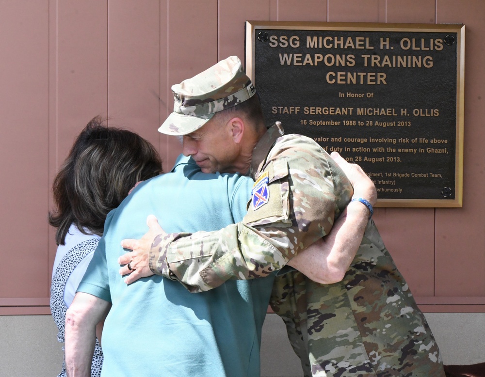 Fort Drum community honors Medal of Honor recipient at rededication ceremony