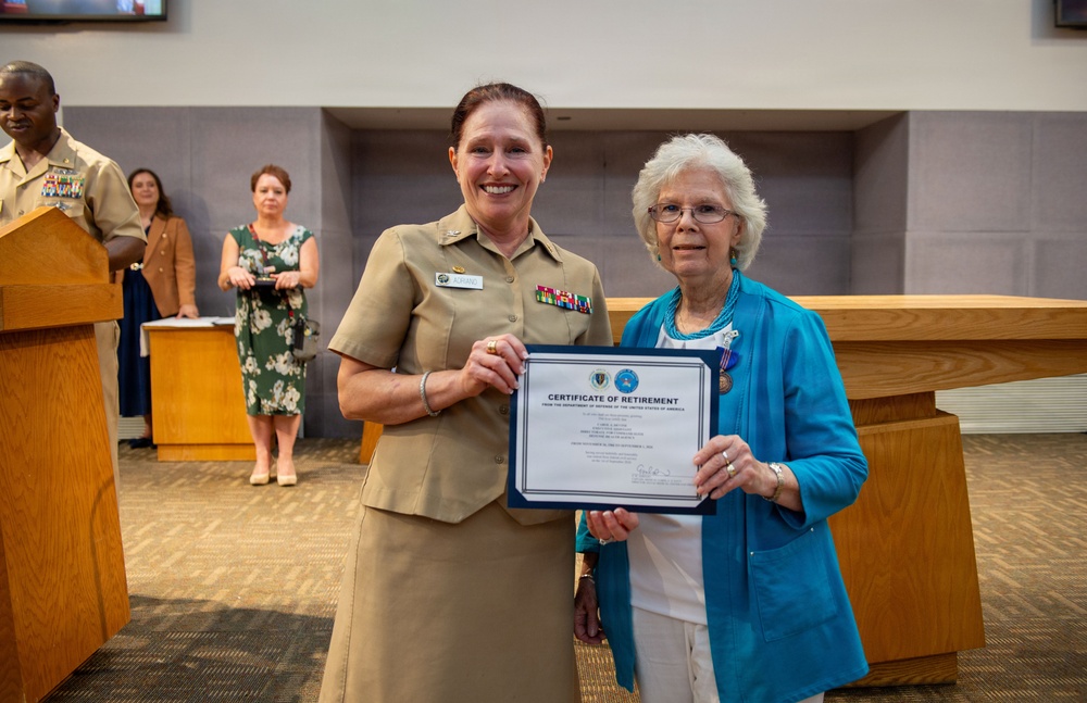 NMCSD XO Executive Assistance Retires After 59 Years of Service