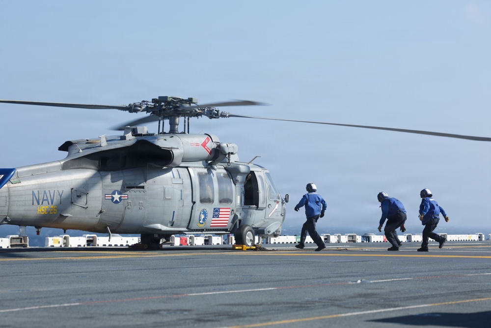 USS Kearsarge LHD 3 Participates In Fleet Exercise 250