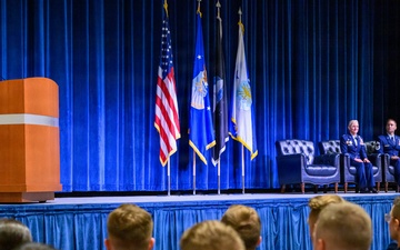 Gen. Ken Wilsbach Reviews and Addresses OTS Class 26-12 at Maxwell AFB
