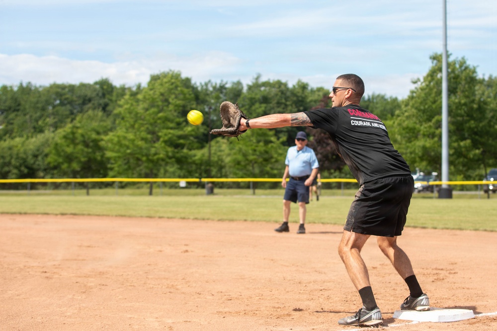 Mountainfest Commanders vs. command Sgt. Maj.'s softball