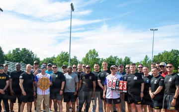 Mountainfest Commanders vs. command Sgt. Maj.'s softball