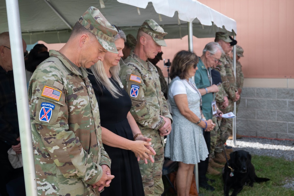 SSG Michael H. Ollis Weapon Training Center Rememorialization