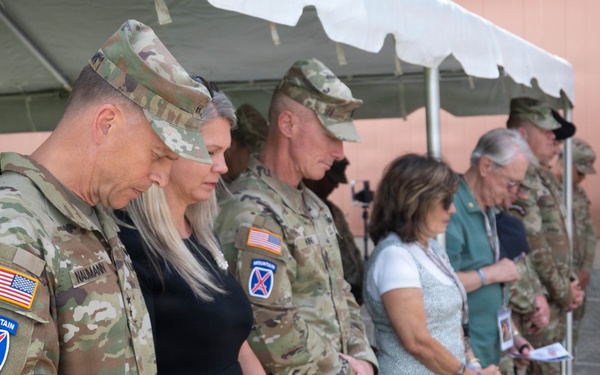 SSG Michael H. Ollis Weapon Training Center Rememorialization