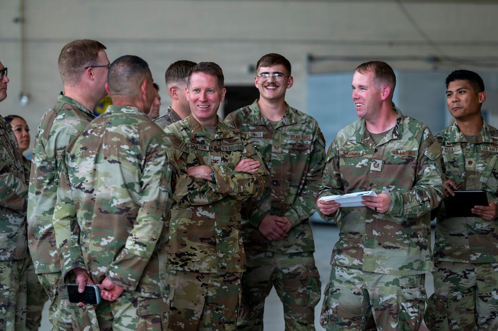 Mission Profile: Wing leadership joins maintainers on the flightline during MXG immersion