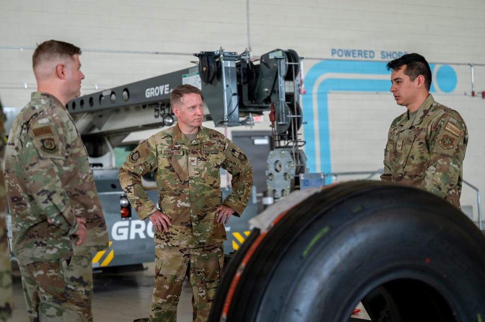 Mission Profile: Wing leadership joins maintainers on the flightline during MXG immersion