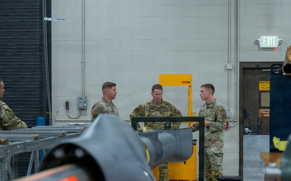 Mission Profile: Wing leadership joins maintainers on the flightline during MXG immersion