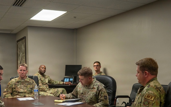 Mission Profile: Wing leadership joins maintainers on the flightline during MXG immersion