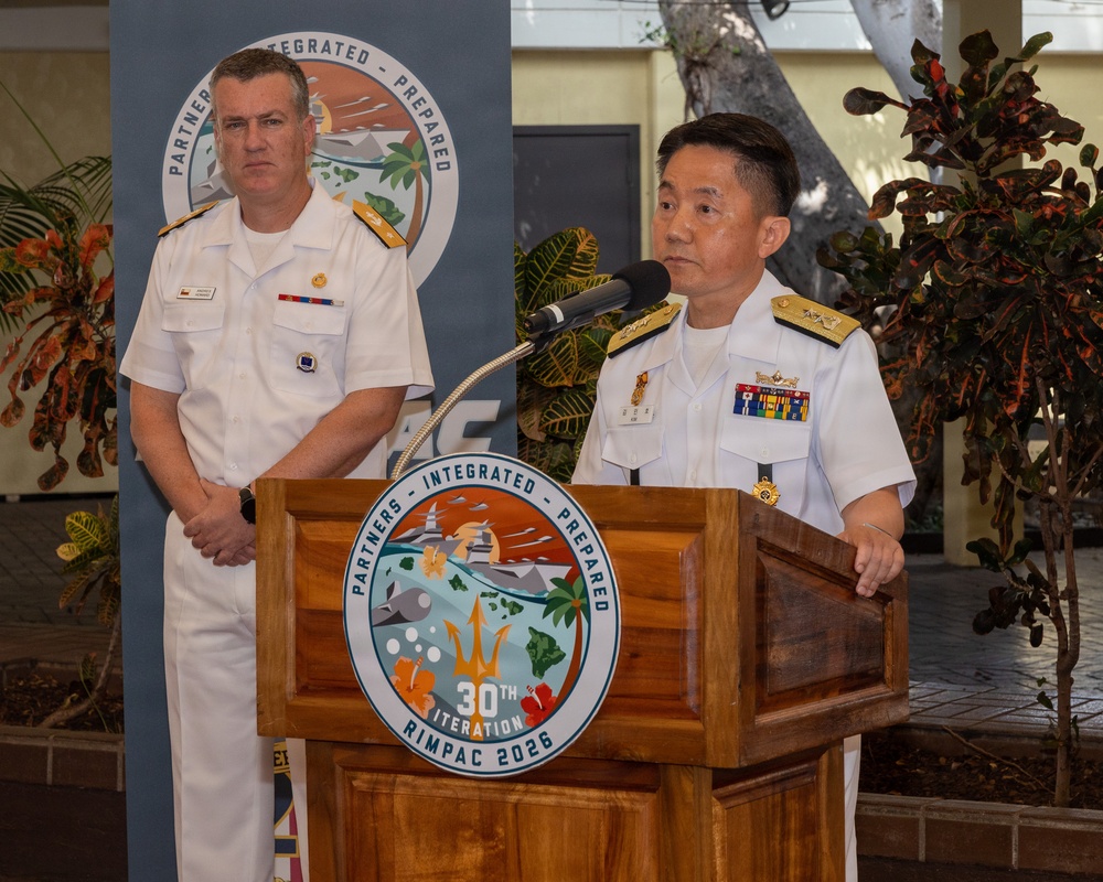RIMPAC 2026 opening Press Conference
