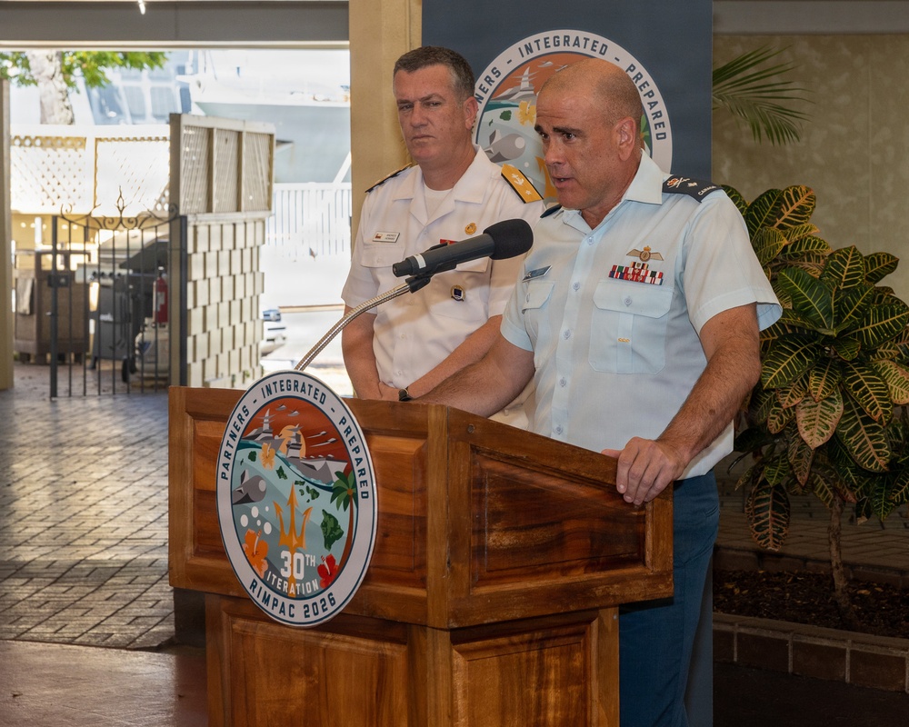 RIMPAC 2026 Opening Press Conference