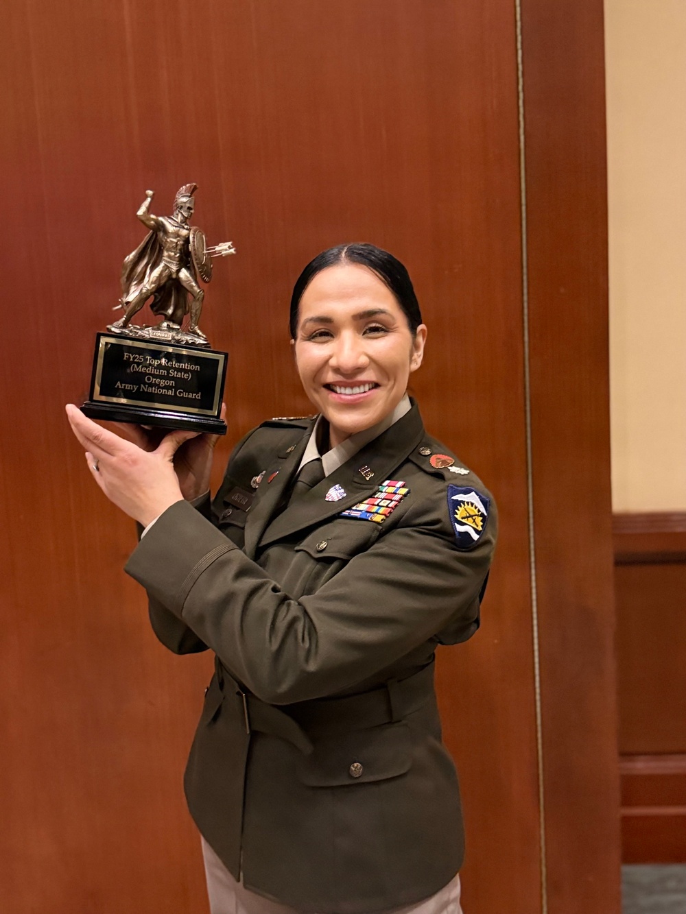 Oregon Army National Guard recognized with Strength Maintenance Awards Program