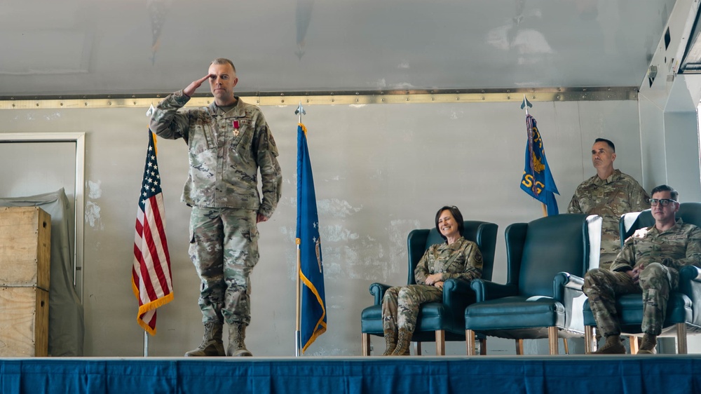673d MSG change of command
