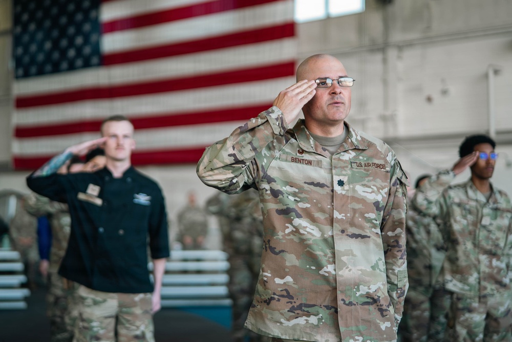 673d MSG change of command