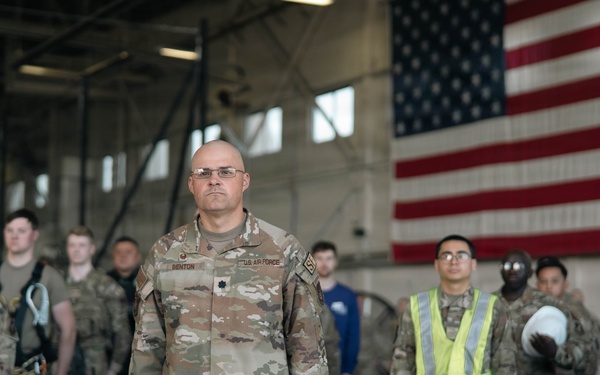 673d MSG change of command