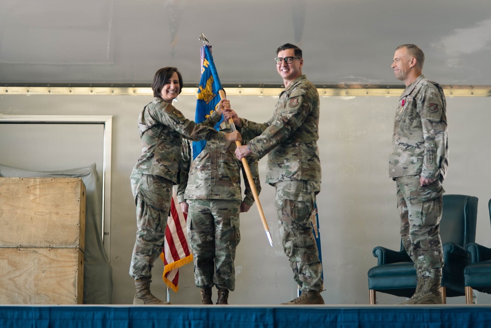 673d MSG change of command