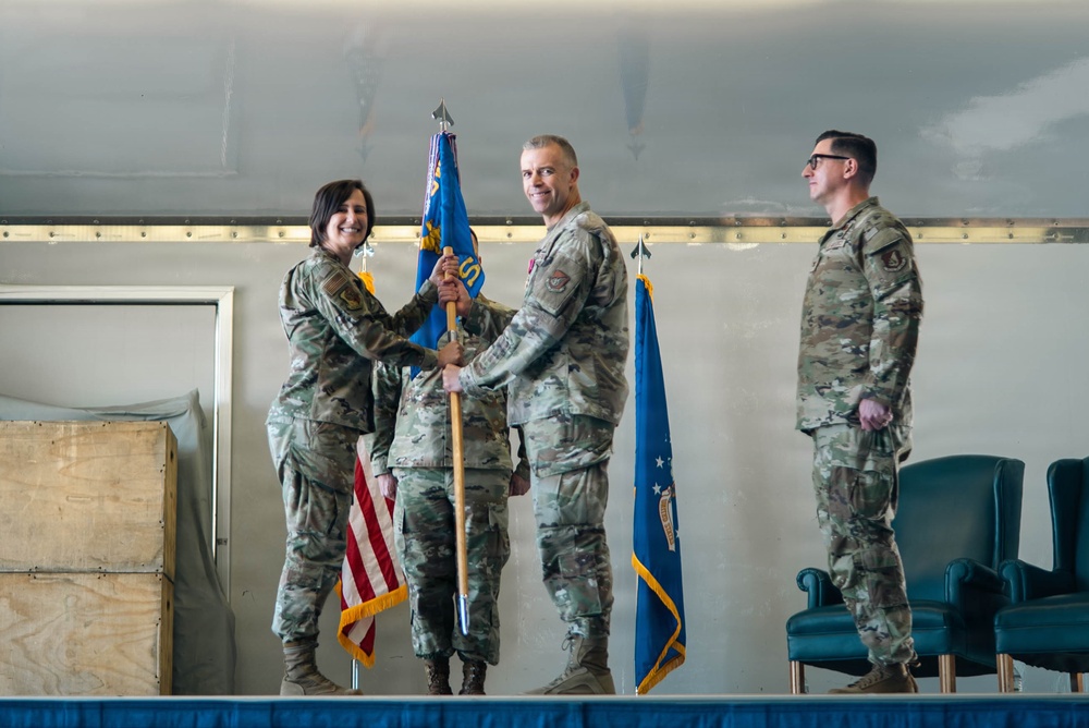673d MSG change of command