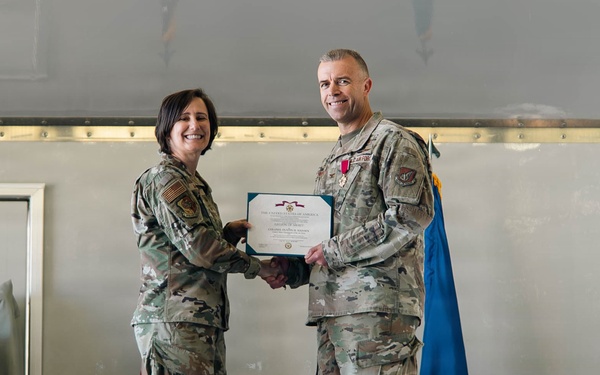673d MSG change of command