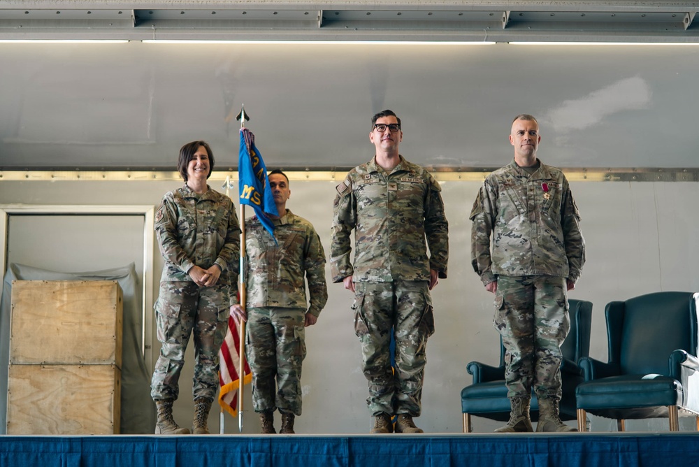 673d MSG change of command