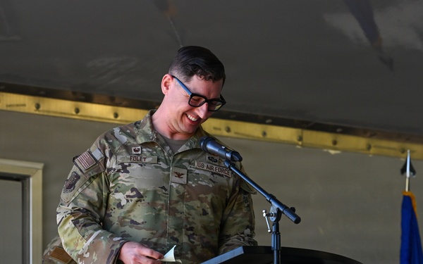 673d MSG change of command