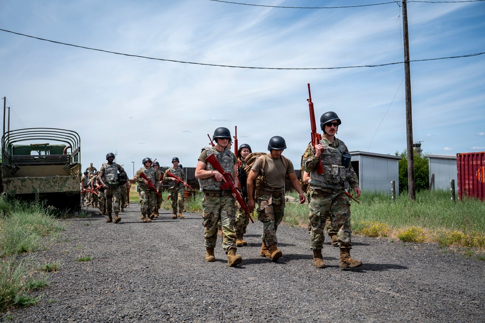Herman Mackey Airman Leadership School conducts field training exercise