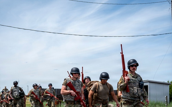 Herman Mackey Airman Leadership School conducts field training exercise
