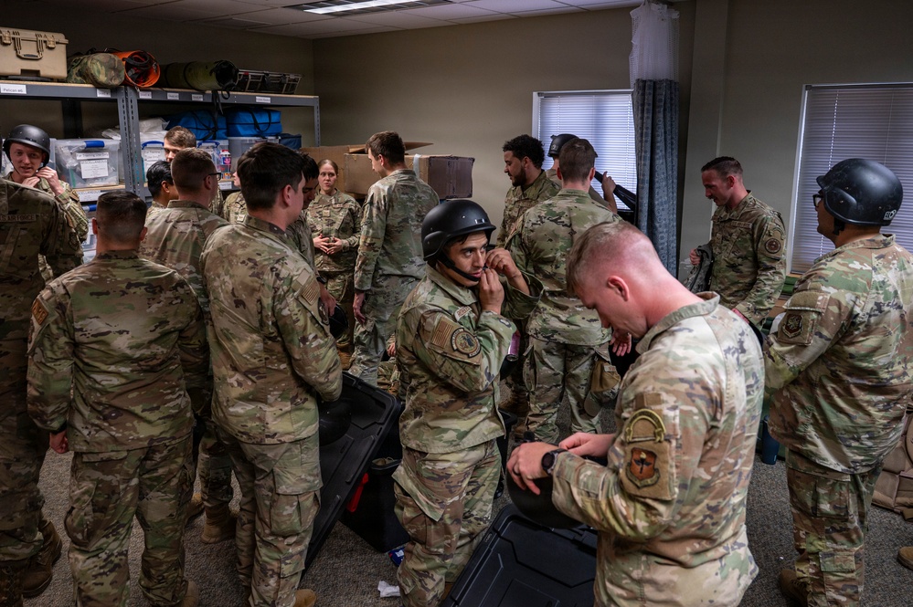 Herman Mackey Airman Leadership School conducts field training exercise